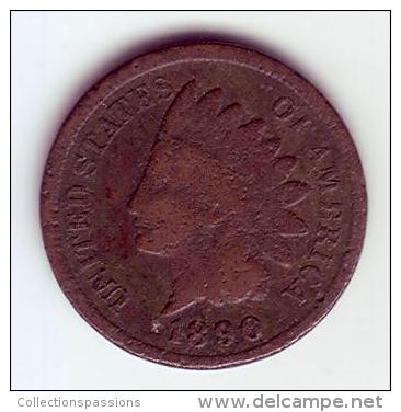 - USA - Etats Unis - One Cent. Indian Head 1890. - 1859-1909: Indian Head