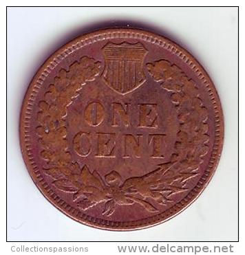 - USA - Etats Unis - One Cent. Indian Head 1907. - 1859-1909: Indian Head