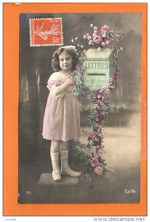 Poste - Lettre  - Fantaisie - Enfant - Poste & Facteurs