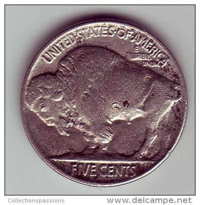 - USA - Etats Unis - Five Cents Buffalo 1920. - 1913-1938: Buffalo