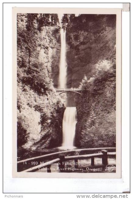 Multnomah Falls CORBETT Columbia River Highway  Photo Sawyers Scenic  POST CARD Rppc - Autres & Non Classés