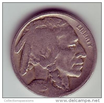 - USA - Etats Unis - Five Cents Buffalo 1925. - 1913-1938: Buffalo