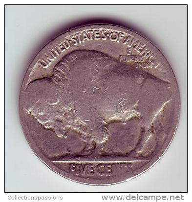 - USA - Etats Unis - Five Cents Buffalo 1927. - 1913-1938: Buffalo