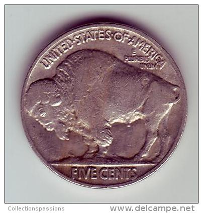 - USA - Etats Unis - Five Cents Buffalo 1930. - 1913-1938: Buffalo