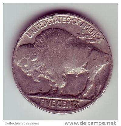 - USA - Etats Unis - Five Cents Buffalo 1930. - 1913-1938: Buffalo