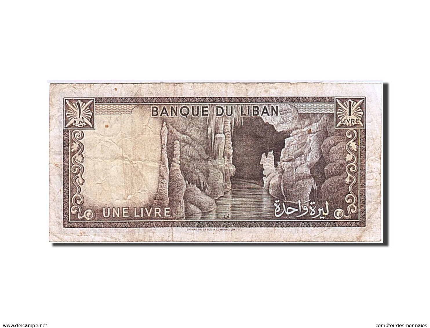 Billet, Lebanon, 1 Livre, 1964, 1964, KM:61a, TB - Líbano