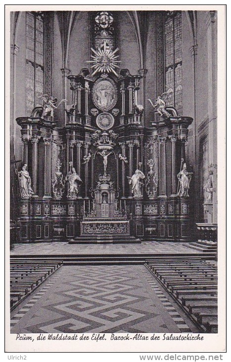 AK Prüm - Barock-Altar Der Salvatorkirche (20977) - Pruem