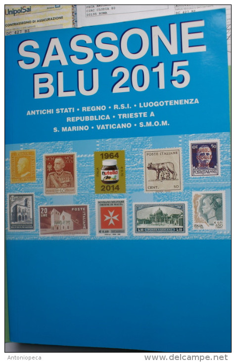 ITALIA 2015 - CATALOGO SASSONE BLU 2015 - Italia