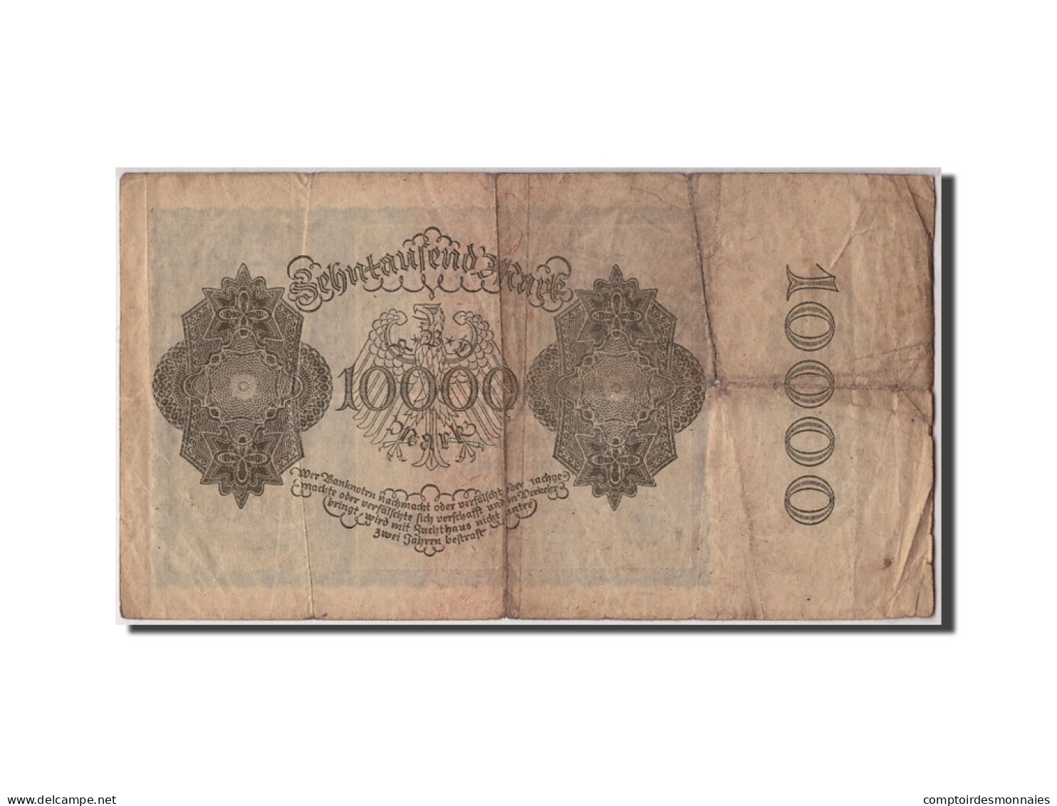 Billet, Allemagne, 10,000 Mark, 1922, 1922-01-19, KM:72, TB - 10000 Mark