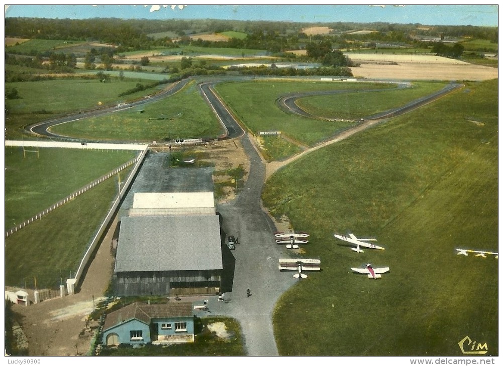 NOGARO - AERODROME ET AUTODROME - VUE AERIENNE - Nogaro