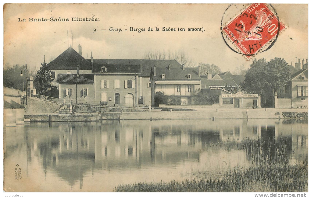 GRAY BERGES DE LA SAONE - Gray