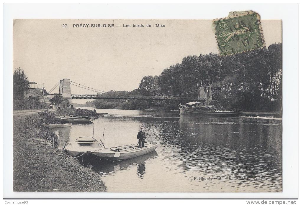 CPA 60- PRECY SUR OISE - LES BORDS DE L'OISE 1 - Précy-sur-Oise