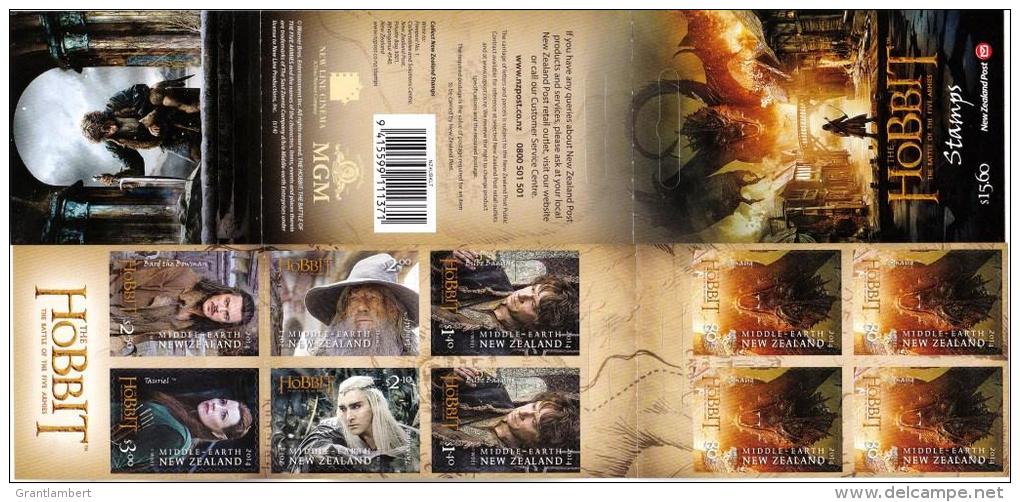 New Zealand 2014 The Hobbit, Battle Of 5 Armies Mint Booklet - Booklets