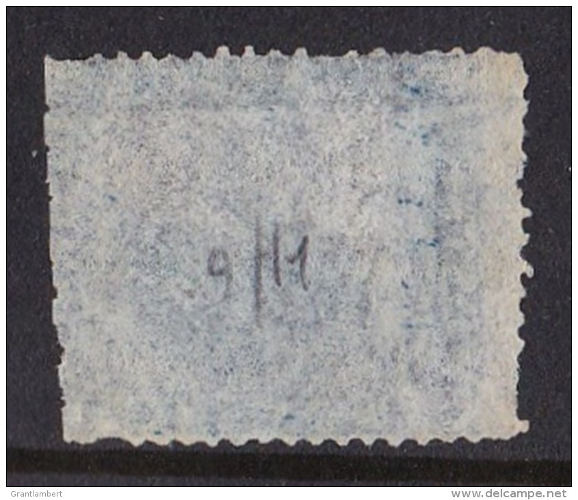 Western Australia 1861 Swan 2d Blue Used  SG 34 - Oblitérés