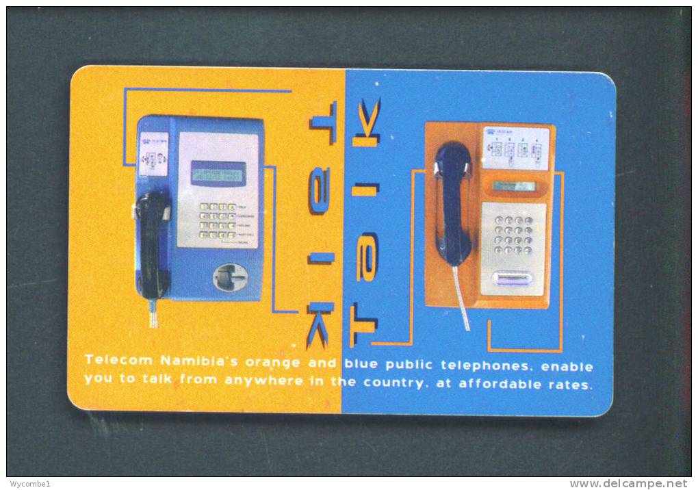 NAMIBIA  -  Chip Phonecard As Scan - Namibie