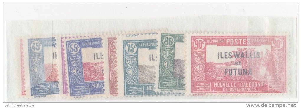 Wallis Et Futuna N° 52 à 54** Sans Le 55** - Unused Stamps