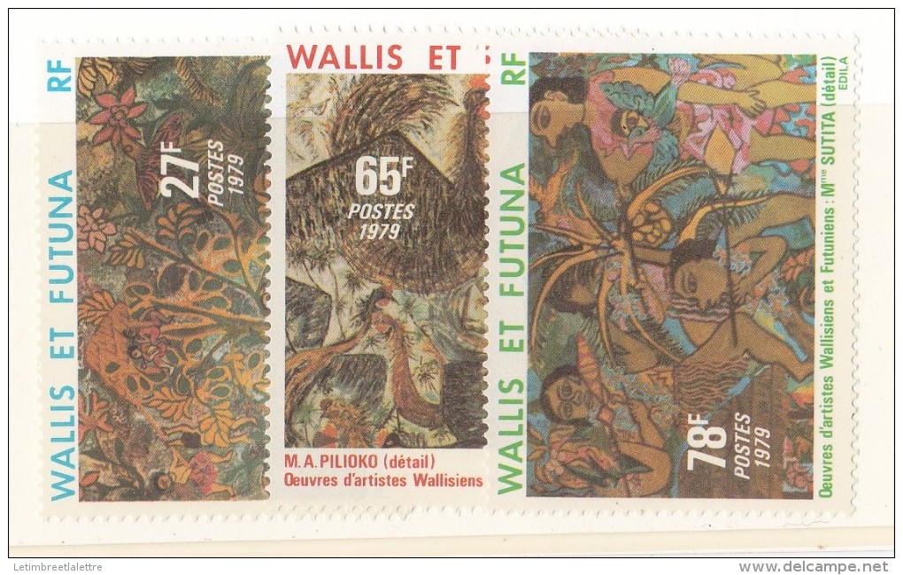 Wallis Et Futuna N° 245 à 247** - Ongebruikt