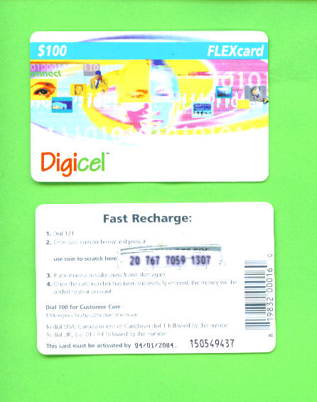 JAMAICA - Remote Phonecard As Scan - Jamaica