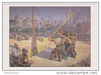 CP TABLEAU MAXIMILIEN LUCE Les Batteurs De Pieux - Non Classificati