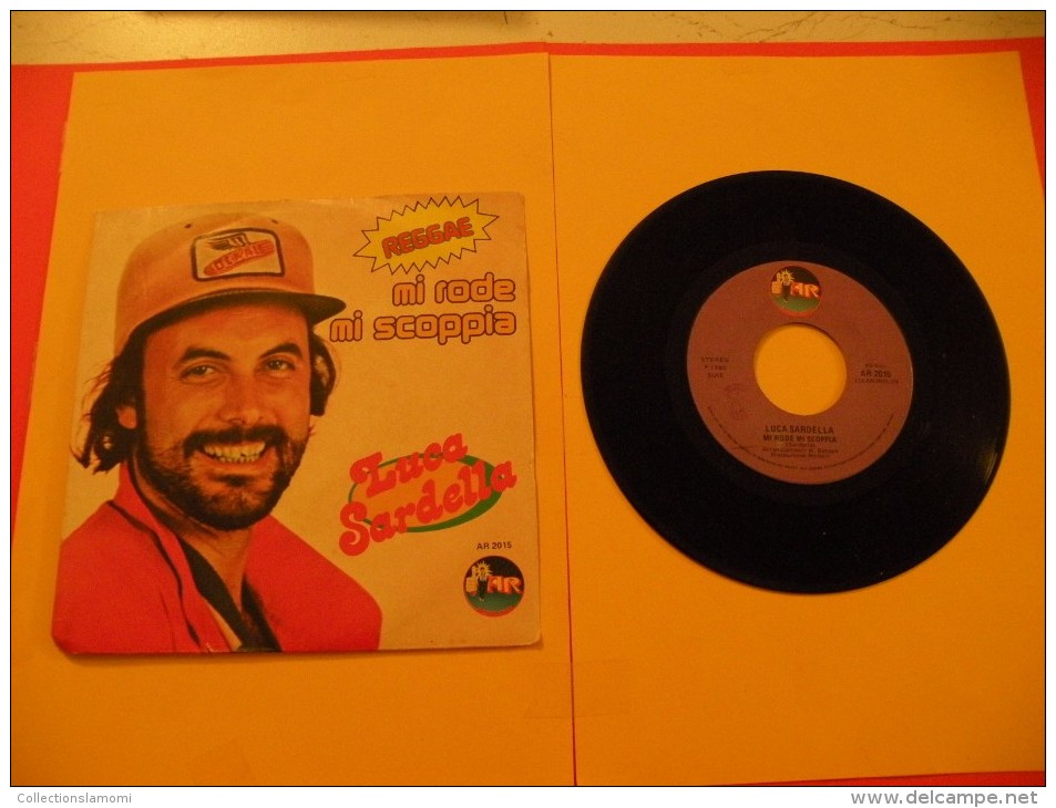 Luca Sardella, Mirode Mi Scoppia - 1980 - Voir Photos,disque Vinyle - 2 € Le Vinyle 45 T - Reggae