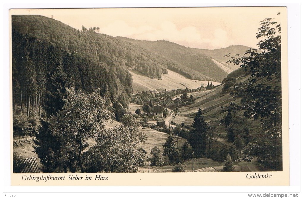 D5935     SIEBER Im HARZ : Goldemke - Osterode