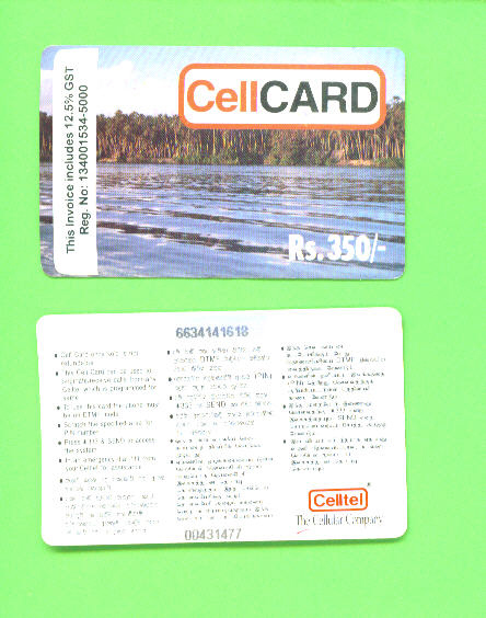 SRI LANKA - Remote Phonecard As Scan - Sri Lanka (Ceilán)