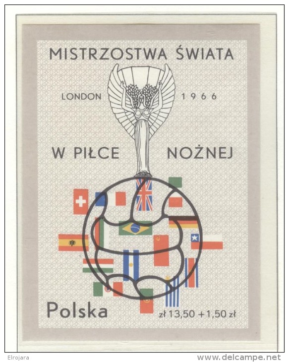 POLAND Set And Block Mint Without Hinge - 1966 – Inghilterra