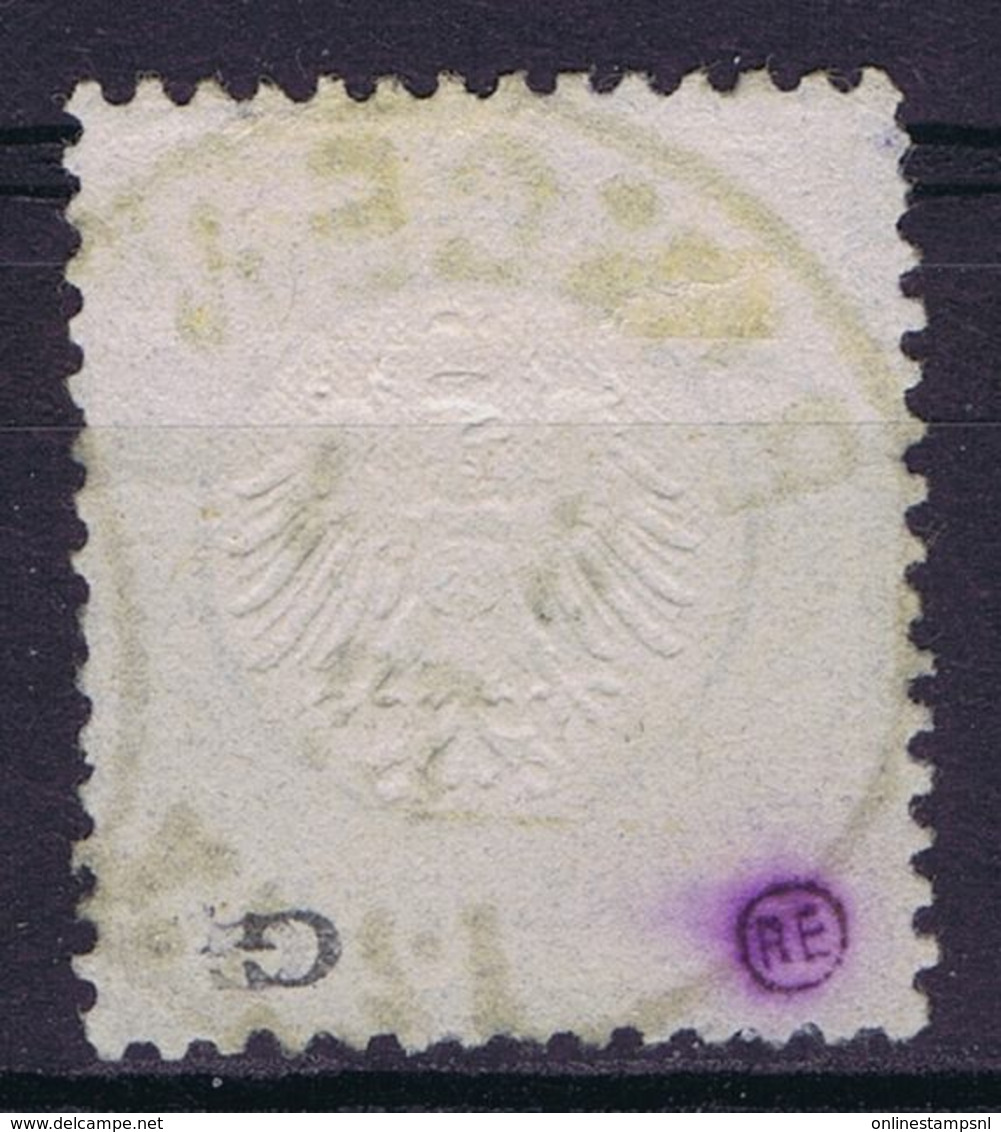 Deutsche Reich Mi Nr 10 Used  2* Signed/ Signé/signiert - Usati