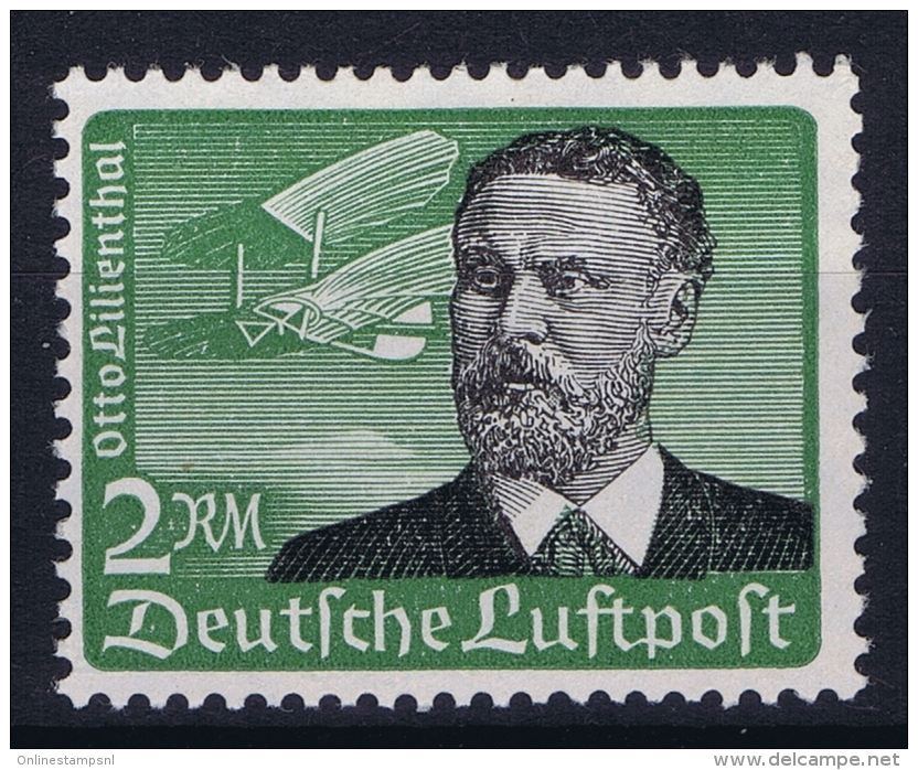 Deutsche Reich Mi Nr 538  Not Used (*) 1934 Luftpost - Luft- Und Zeppelinpost