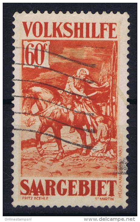 Deutsche Reich Saargebiet Mi Nr 142 Used  1931 - Nuevos