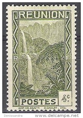 Réunion 1933 Michel 127 Neuf ** Cote (2005) 0.50 Euro Cascade De Salazie - Neufs