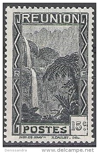 Réunion 1933 Michel 130 Neuf * Cote (2005) 0.50 Euro Cascade De Salazie - Neufs