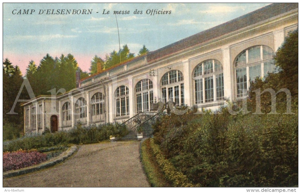 Postkaart / Post Card / Camp D' Elsenborn / Le Messe Des Officiers - Elsenborn (Kamp)