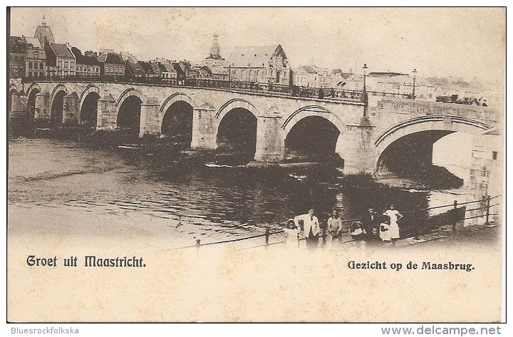 Maastricht = Gezicht Op Maasbrug (1905) - Maastricht