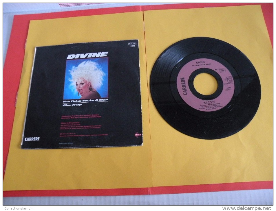 Divine - 1984 - Voir Photos,disque Vinyle - 2 € Le Vinyle 45 T - Hard Rock En Metal
