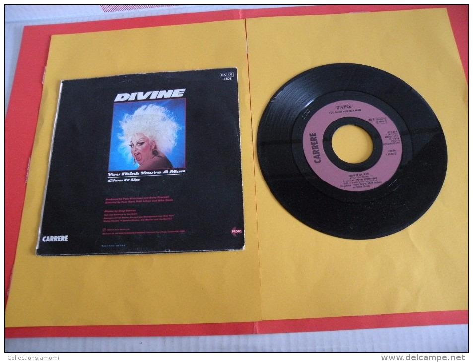 Divine - 1984 - Voir Photos,disque Vinyle - 2 € Le Vinyle 45 T - Hard Rock & Metal