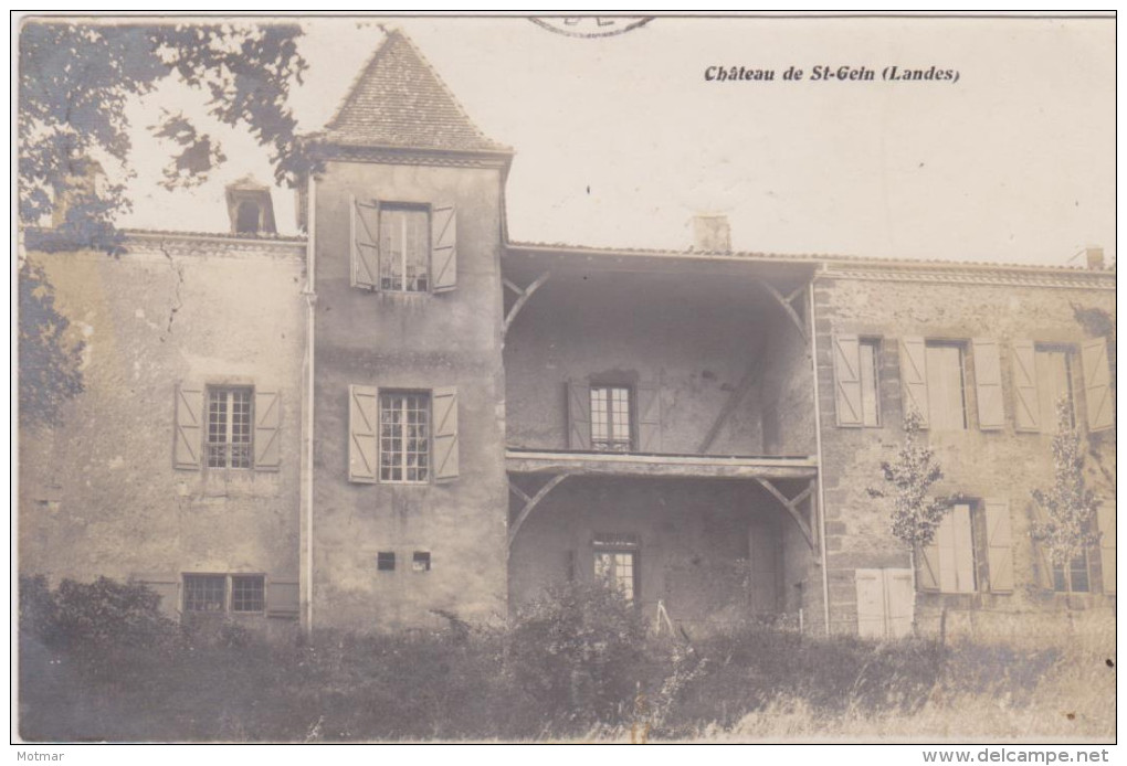 Saint-Gein, Carte-photo, Le Château - Autres & Non Classés