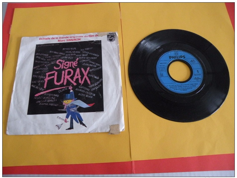 Signé Furax, Reggae Babu - 1981 - Voir Photos,disque Vinyle - 2 € Le Vinyle 45 T - Soundtracks, Film Music