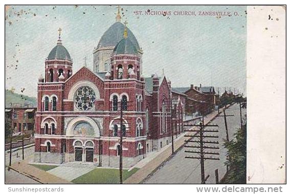 Ohio Zanesville Saint Nichoias Church - Zanesville