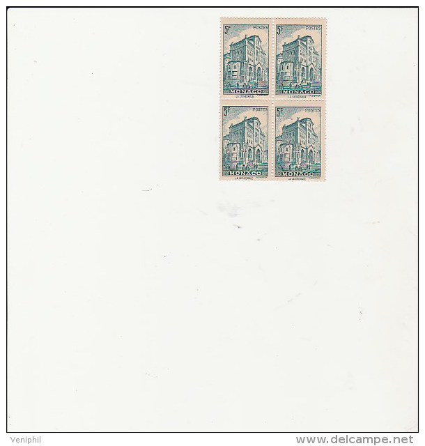 MONACO -N° 181 BLOC DE 4 NEUF XX -  COTE / 40 € - Unused Stamps