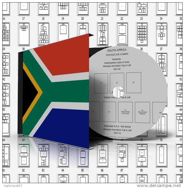 SOUTH AFRICA STAMP ALBUM PAGES 1910-2011 (391 Pages) - Englisch