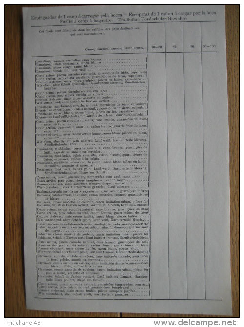 Catalogue 1923 FABRIQUES D´ARMES UNIES DE LIEGE - Marque "LE CENTAURE" - Armes De Chasse, Fusils, Carabines, Révolvers - Pubblicitari