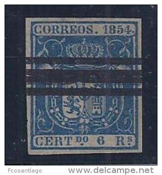 ESPAÑA 1854 - Edifil#275*  Precio Cat&euro;28 - Nuovi