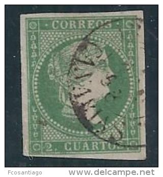 ESPAÑA 1855 - Edifil #47 - VFU - Unused Stamps