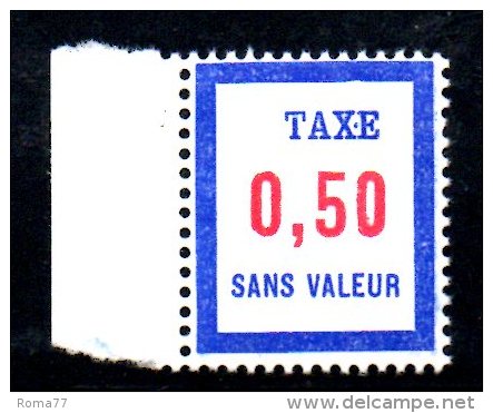 Y1680 - FRANCIA  Fictif   Timbres Des Cours D'intruction Sans Valeur Taxe 0.50  ***  MNH - Phantom