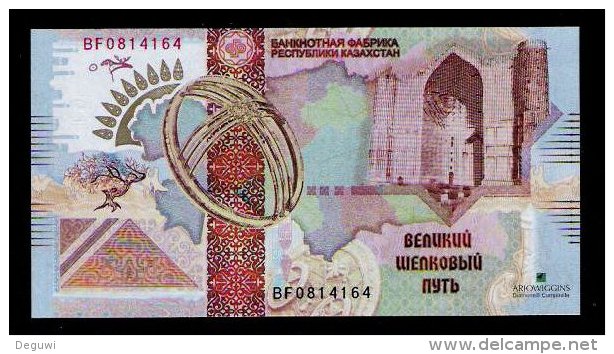 Test Note KAZAKHSTAN Testnote, RRR, UNC, ARJOWIGGINS, Goldene Strahlen, Echantillon, SPECIMEN - Kasachstan