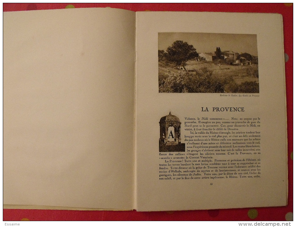 La Provence. Revue Le Visage De La France. 1925. 32 Pages. édition Horizons De France - Corse