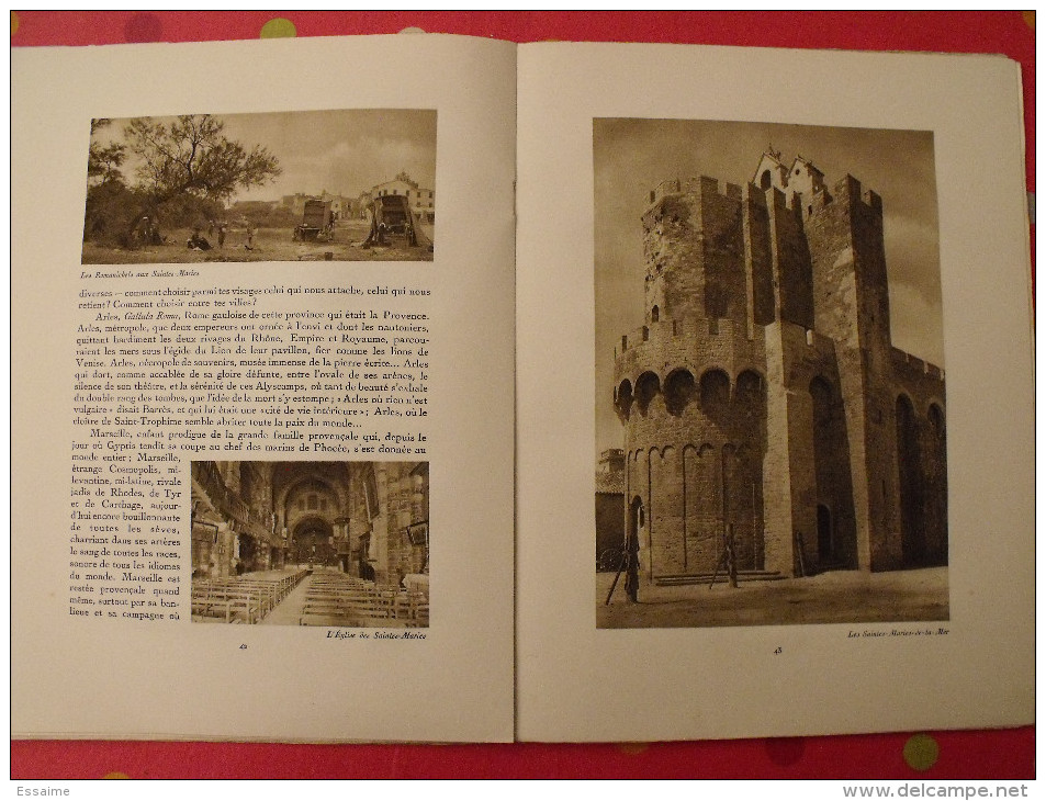 La Provence. revue Le visage de la France. 1925. 32 pages. édition Horizons de France