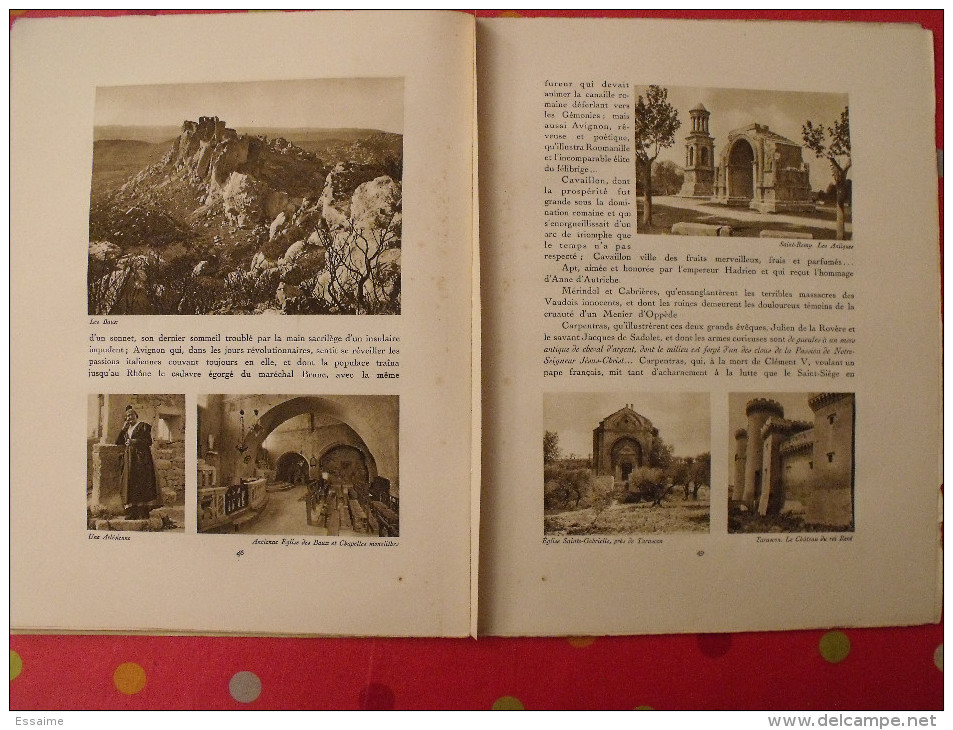 La Provence. revue Le visage de la France. 1925. 32 pages. édition Horizons de France