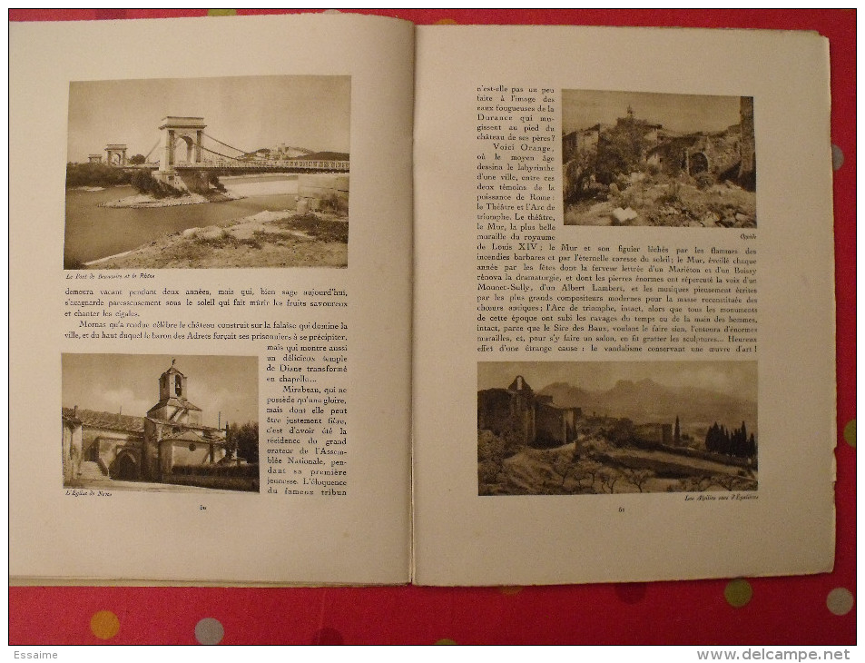 La Provence. revue Le visage de la France. 1925. 32 pages. édition Horizons de France